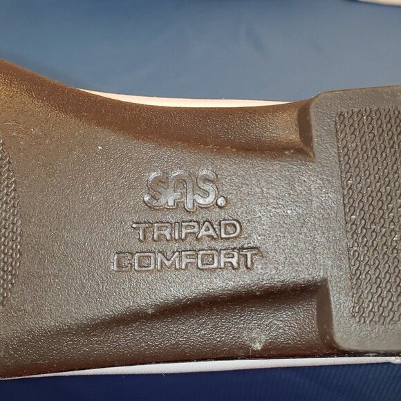 SAS Women's Tripad Comfort Slip-On Loafer, White Pearlized Leather, 6 M - Picture 8 of 9